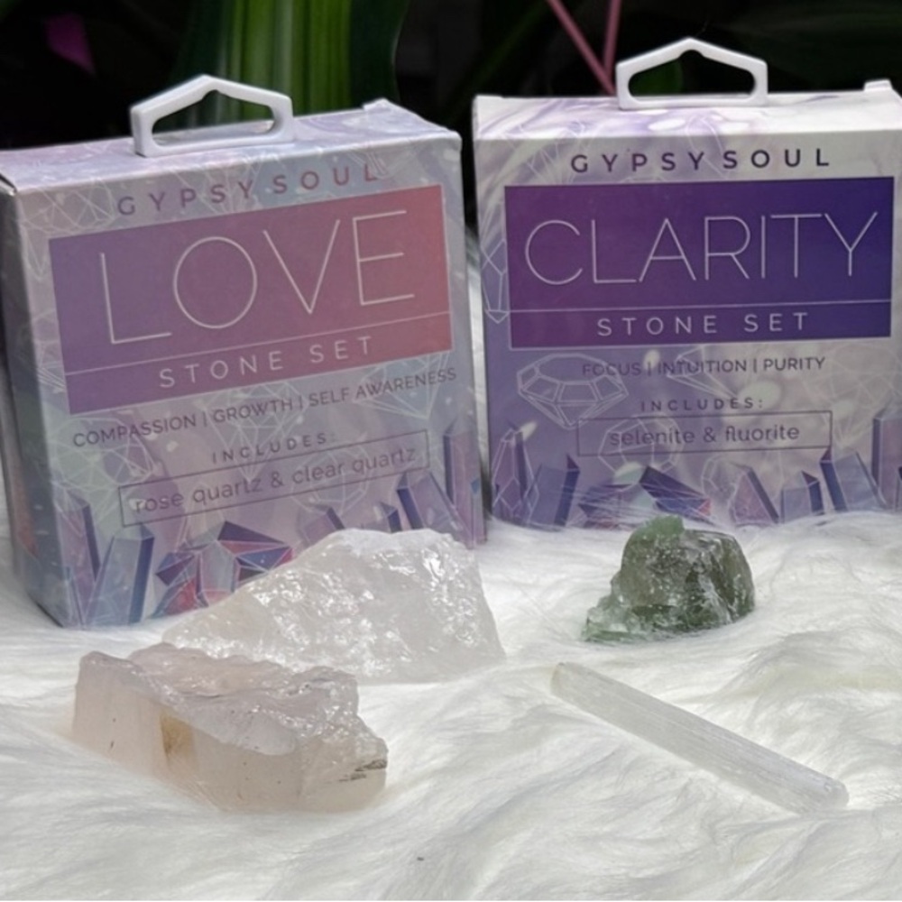 Gypsy Soul Stone Set Collection total 4 stones 2 per box